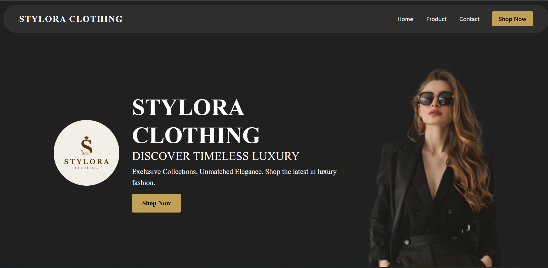 Stylora Clothing luxury fashion store screenshot 1 by Anwarsha N S